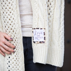 49. Scripture Scarf -Cream Oblong