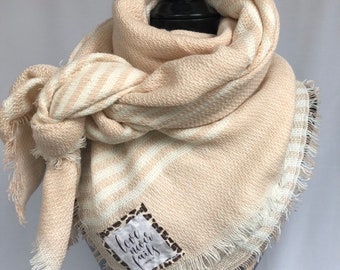 17. Scripture Scarf - Ballet Pink Blanket