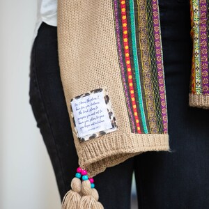47. Scripture Scarf - Oversized Oblong