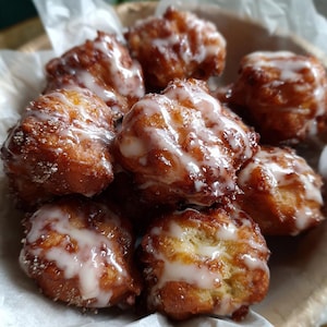 Best Baked Apple Fritters Recipe | Easy Homemade Dessert | Digital Download