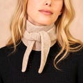 Sophie Scarf Knit Pattern , Easy Knitting Scarf PDF , Suitable for beginners ,  3 Language instruction PDF