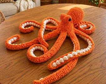 Anker der Oktopus Häkelanleitung | Riesenkrake Amigurumi (PDF Digital Download )