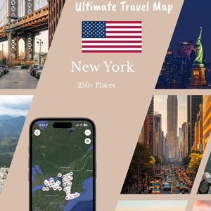 New York Travel Map