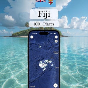 Fiji Travel Map