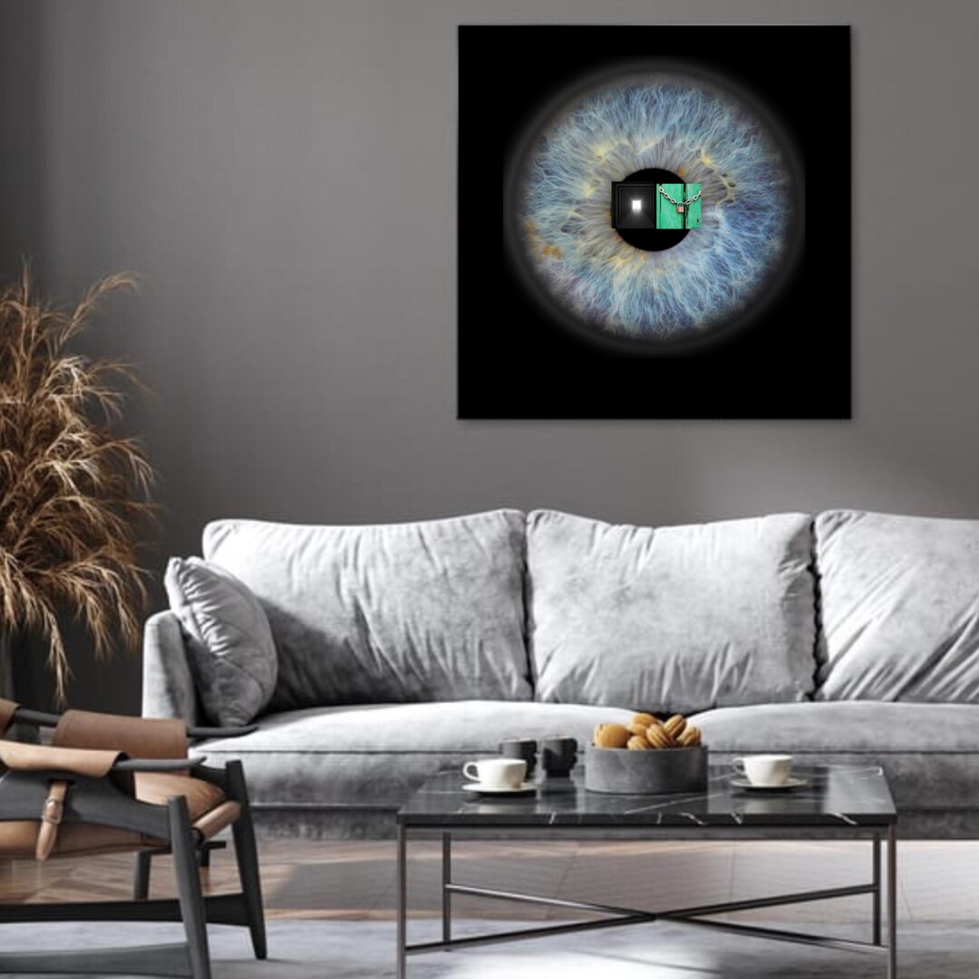 Eyes and Perception Poster – Modern Art Gallery Print, Aesthetic Eye ...