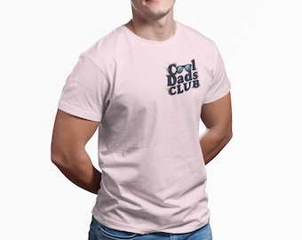 T-shirt doux unisexe en coton filé à l'anneau : T-shirt coupe classique pour papa moderne