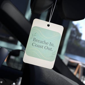 Ambientador para coche Coastal: Aromas de aromaterapia: coche nuevo, pino, hielo negro imagen 5