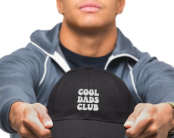 Casquette Dads Club en sergé de coton