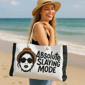 Bolsa de fin de semana de aventura: elegante bolsa de viaje con asas de cuerda