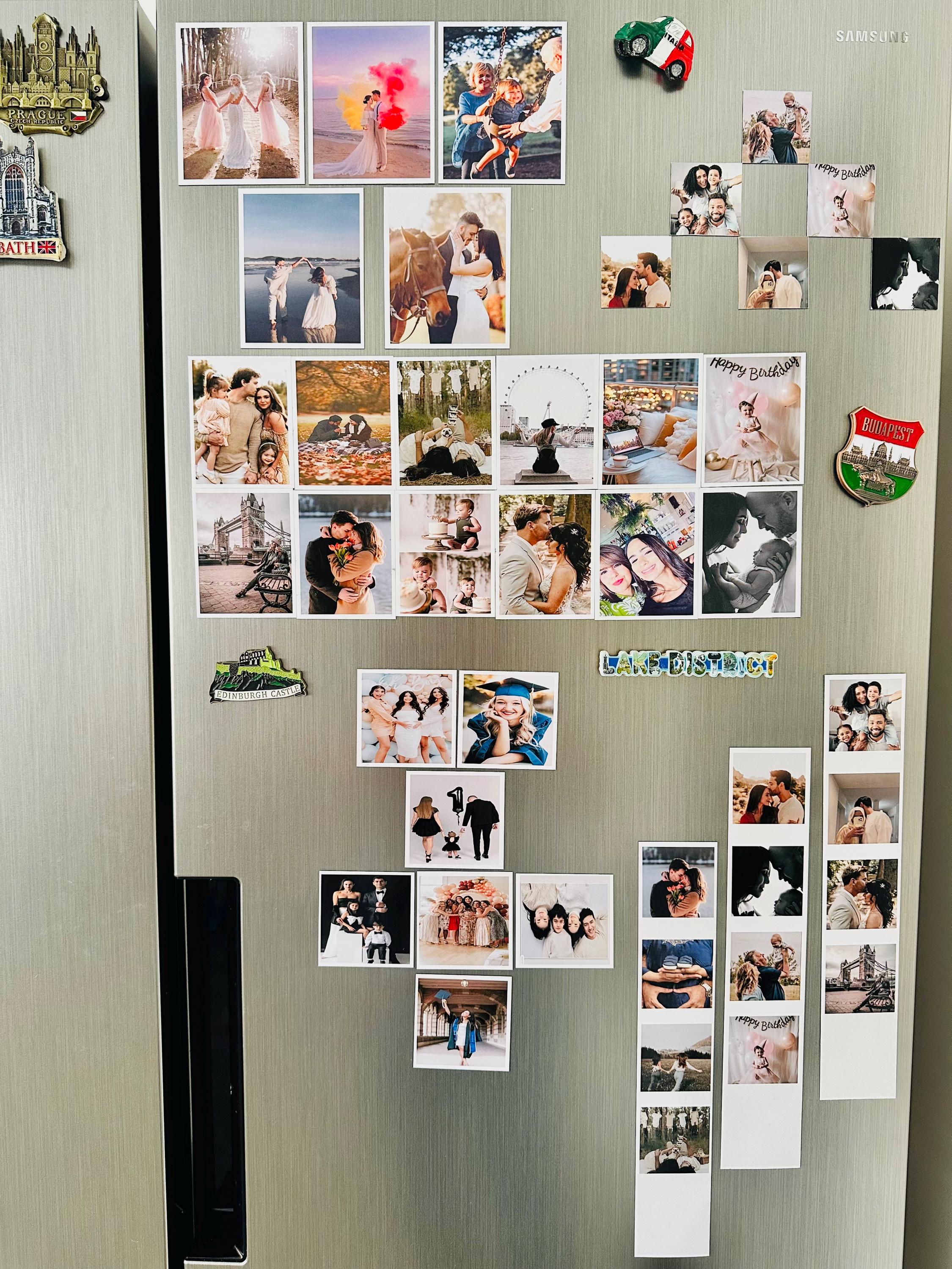 カスタム写真冷蔵庫マグネット：懐かしい思い出の記念品 - Etsy 日本