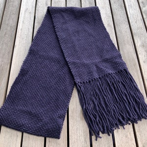 Merino cashmere scarf