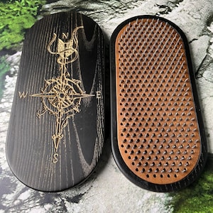 Inexpensive sadhu board, Custom yoga gifts, Meditation gift, Wooden Sadhu Board with nails for foot massage, Yoga women gifts, Budget gift