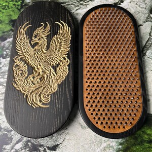 Wood Sadhu Board Beginners, Sadhu Nail Boards, Yoga Lover Gift, Meditation Gift, Sadhu Brett for Foot, Nagelbrett