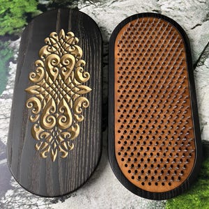 Board Sadhu Energy of the Earth. for beginner,yoga gift,nail board, yoga board,board with nail,foot massager