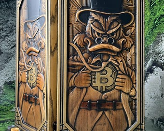 Personalized Backgammon Board with BMW Performance - Exquisite Hand-Carved Wood