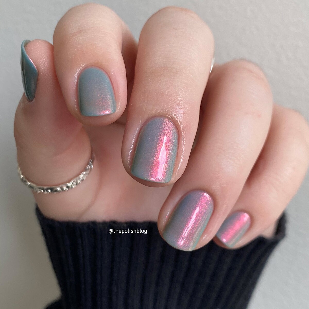 Nail Polish cloud My Vision A Pale Dusty Blue - Etsy