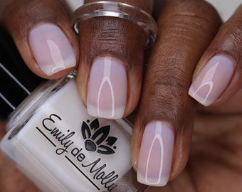 Esmalte de uñas transparente - Sheer Tint Blanc - laca de uñas blanca transparente