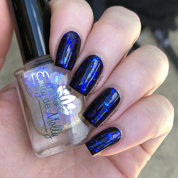 Nail Polish inflow A Clear Based Topper Filled - Etsy Nail Polish inflow A Clear Based Topper Filled - Etsy