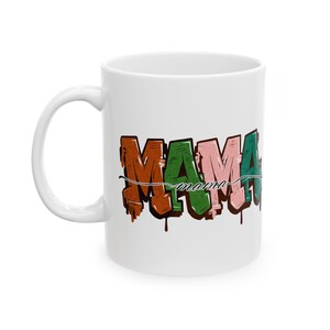 Urban Graffiti Ceramic Mug - Colorful Art Coffee Cup, Perfect Gift for Artists, Student, Home Office Decor, Birthday Gift