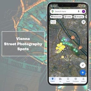 Wien Straßen Fotografie Guide: Google Maps Guide der Dich bequem zu meinen Lieblings-Spots führt. Beispielbilder sind in der Karte enthalten