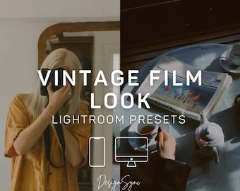 Vintage Film Lightroom Presets | Mobile & Desktop | Soft Natural