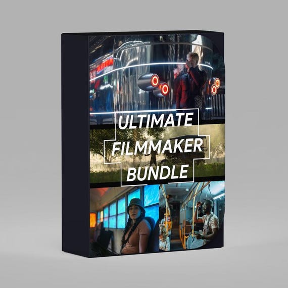 Ultimate Filmmaker Bundle – 9000+ Cinematic LUTs, Transitions, SFX & Music for Pro Video Editing