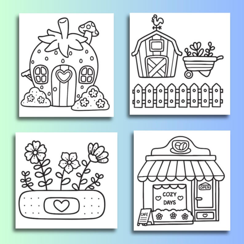 Coloring Books Bundle, Coco Wyo Digital Coloring Pages PDF, Girl ...