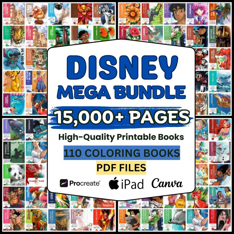 Bundles Coloring Pages Etsy UK