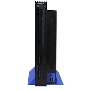 Soporte vertical grueso para PlayStation 2 - Base de exhibición para juegos retro