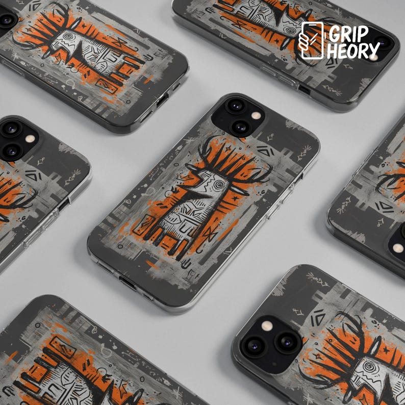 Basquiat Animal Totem Art Phone Case | Street Art Graffiti Cover for iPhone 17 16 15 14, Samsung S25 S24 Ultra, Google Pixel 10 9 Pro XL image 9