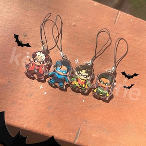 Robin (Batman) Charms | Tim, Jason, Damian et Grayson