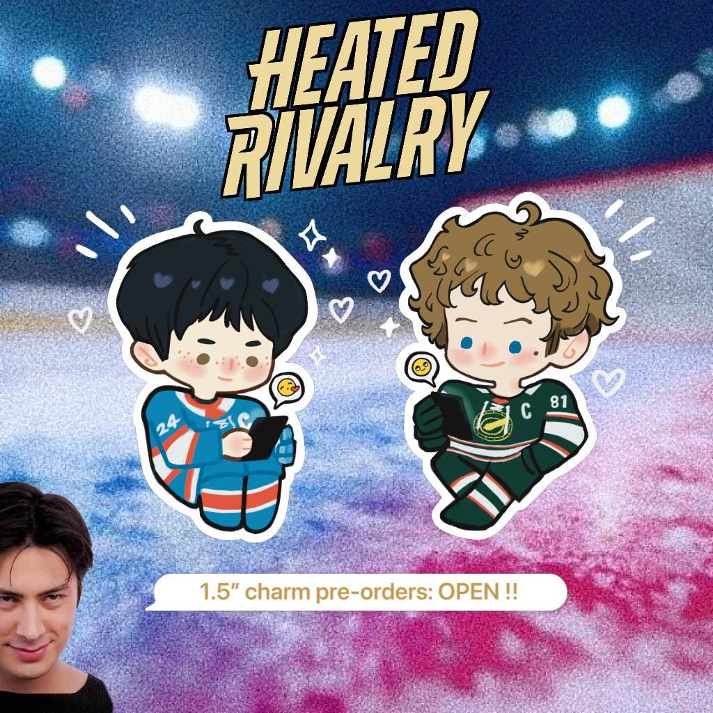 Shane & Ilya Phone Charms | HEATED RIVALRY - Etsy