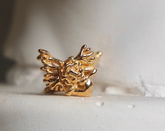 Eros ring, cupid eros ring, gift for her, angel ring, free shipping, christmas gift, greek god eros ring, aphrodite jewellery, eros jewelry