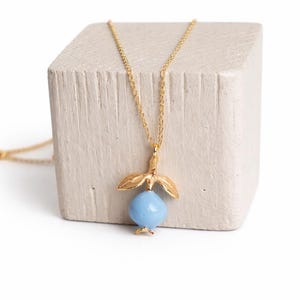 Blueberry Necklace, fruit necklace, fruit jewellery, free shipping, blueberry charm, blueberry pendant, food jewellery