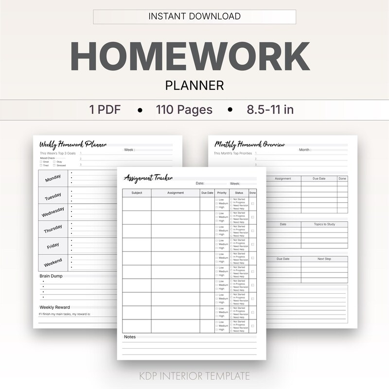 Assignment Notebook - Etsy
