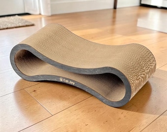 Rascador y cama para gatos hechos a mano – Muebles modernos para gatos, tumbona de madera para gatos, tabla rascadora para gatos, sofá rascador para gatos, regalos para gatos