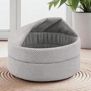 Modern Cat & Dog Cave Bed – Cozy Enclosed Cat Dog House, Indoor Modern Pet Bed, Handmade Dog Cat Bed, Small Dog Cat Furniture, Gift for Pets