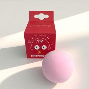 Interactive Sound Cat Ball Toy – Sensory Catnip Cat Toy, Durable Enrichment Cat Toy, Chirping Gift for Cats, Cute & Unique Custom Cat Gift