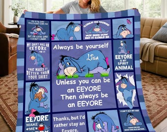 Manta personalizada de Ígor, manta con el nombre del bebé Ígor, manta para fiesta de cumpleaños de Ígor de Winnie the Pooh, regalos de cumpleaños de Ígor