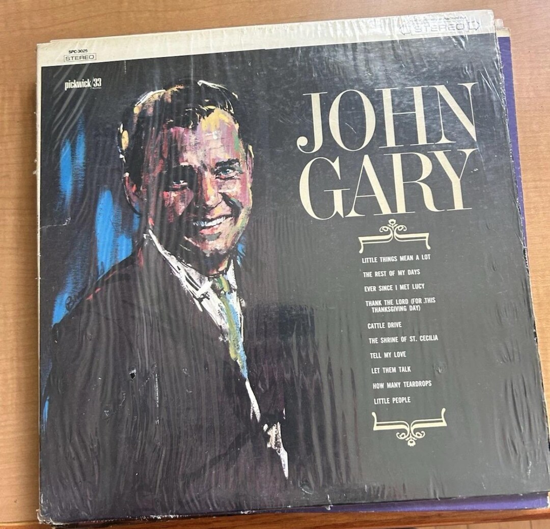 Gary Self John Gary “self Titled 1960’s Vintage Vinyl Record - Etsy