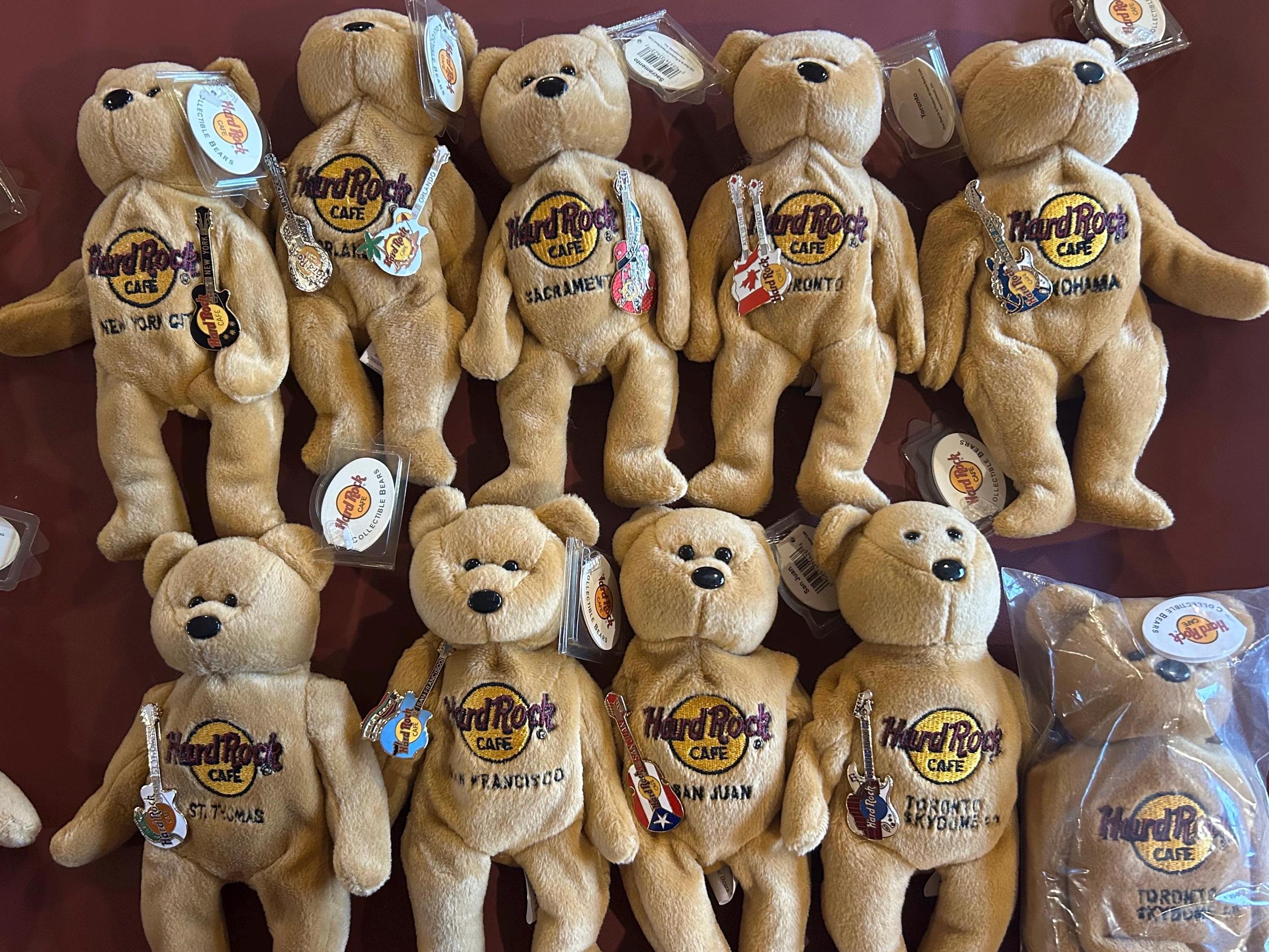 Hard Rock Cafe Bears - Etsy