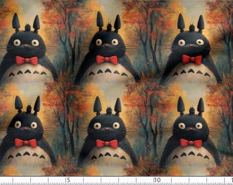 Japanese Cartoon Cotton 100%, Eco-print Fabric, Anime Printed Cotton Japanese Fabric, High Quality Fabric By The Yard Metre, Width 150cm/60"