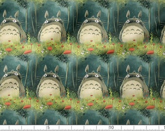 Japanese Cartoon Cotton 100%, Eco-print Fabric, Anime Printed Cotton Japanese Fabric, High Quality Fabric By The Yard Metre, Width 150cm/60"