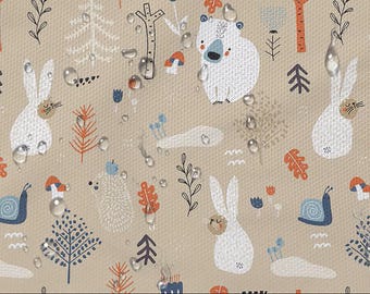 Waterproof Cordura Fabric  Kids Patterns, PN-EN ISO, 600D weave, 200G/m2, Children Cordura Fabric By The Yard Metre Width 150cm/60"