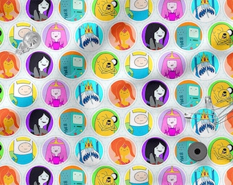 Classic Cartoon Fabric 100%, Eco-print, Printed Cotton Fabric, Cartoon Kid's Fabric, High Quality By The Yard Metre Width 150cm /60"