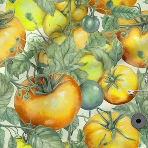 Tomato Cotton 100%, Eco-print, Printed Cotton Fabric, Tomato Fabric, High Quality Fabric By The Yard Metre Width 150cm /60&quot;