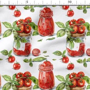 Tomato Sauce Cotton 100% Eco-print, Printed Cotton Fabric, Tomato Fabric High Quality Fabric By The Yard Metre Width 150cm/60&quot;