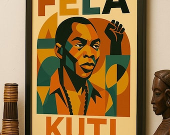 Thelonious Monk Jazz Poster: Mid-Century Modern Music Room Art (Instant Download