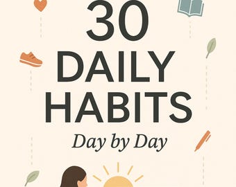 Gezonde gewoonten dagboek – 30-daagse wellnessgids