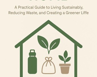 Zero Waste Home eBook + Planner | Eco Living Guide | Afdrukbare PDF over een duurzame levensstijl